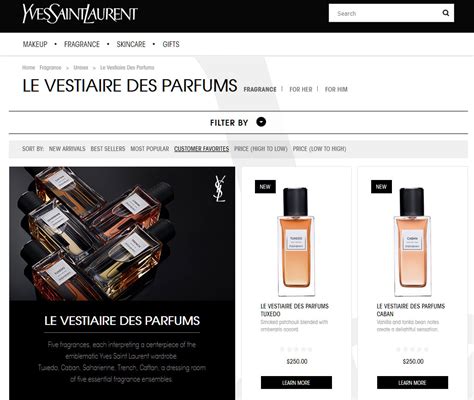 YSL website